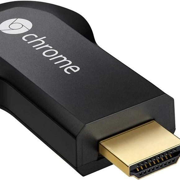 Google Chromecast HDMI Streaming Media Player with HDMI Extension Cable - Picture 1 of 3